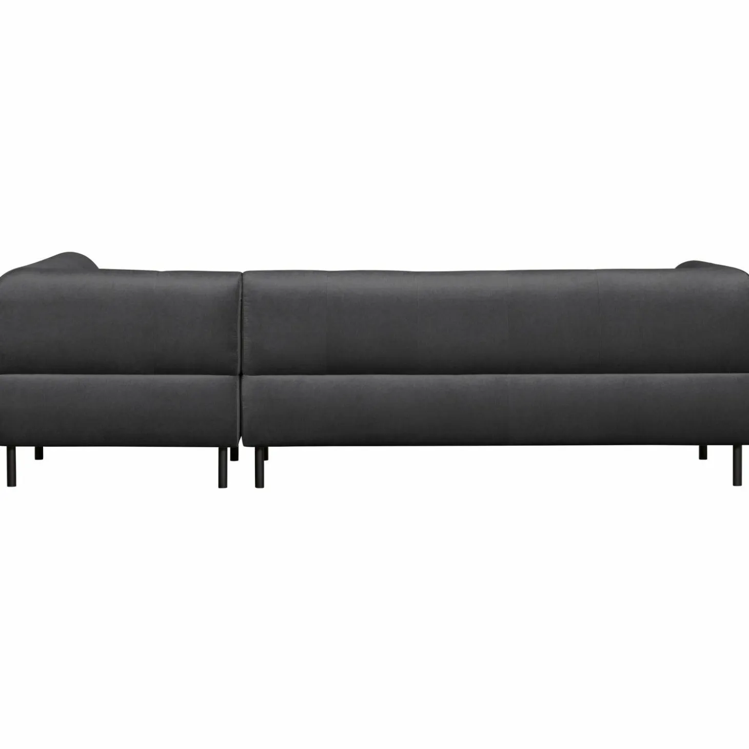 Lloyd hoekbank rechts gewassen fluweel cast iron - Loft24.nl