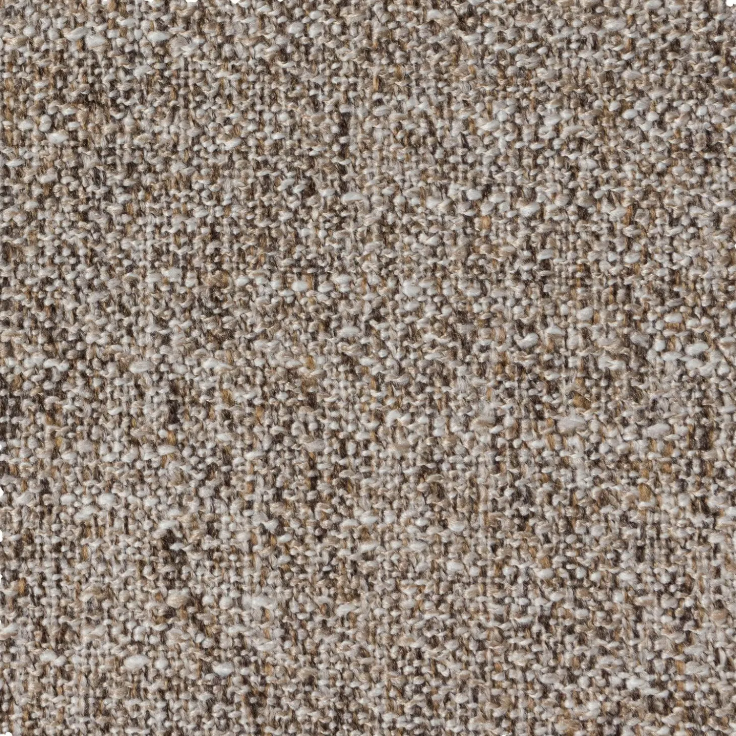 Lloyd hoekbank rechts grof geweven bruin melange - Loft24.nl