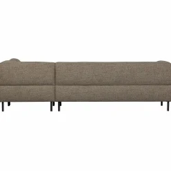 Lloyd hoekbank rechts grof geweven donkerbruin melange - Loft24.nl