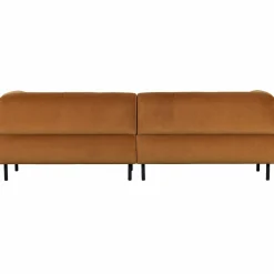 Lloyd 4-zits bank gewassen fluweel cinnamon - Loft24.nl