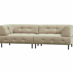 Lloyd 4-zits bank gewassen fluweel sea salt - Loft24.nl