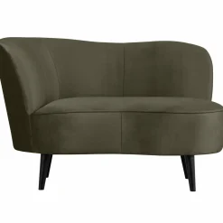 Lounge Fauteuil Sara - Warm Groen (links) - Loft24.nl