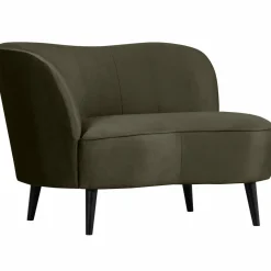 Lounge Fauteuil Sara - Warm Groen (links) - Loft24.nl