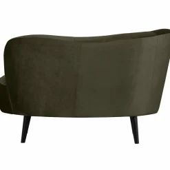 Lounge Fauteuil Sara - Warm Groen (links) - Loft24.nl