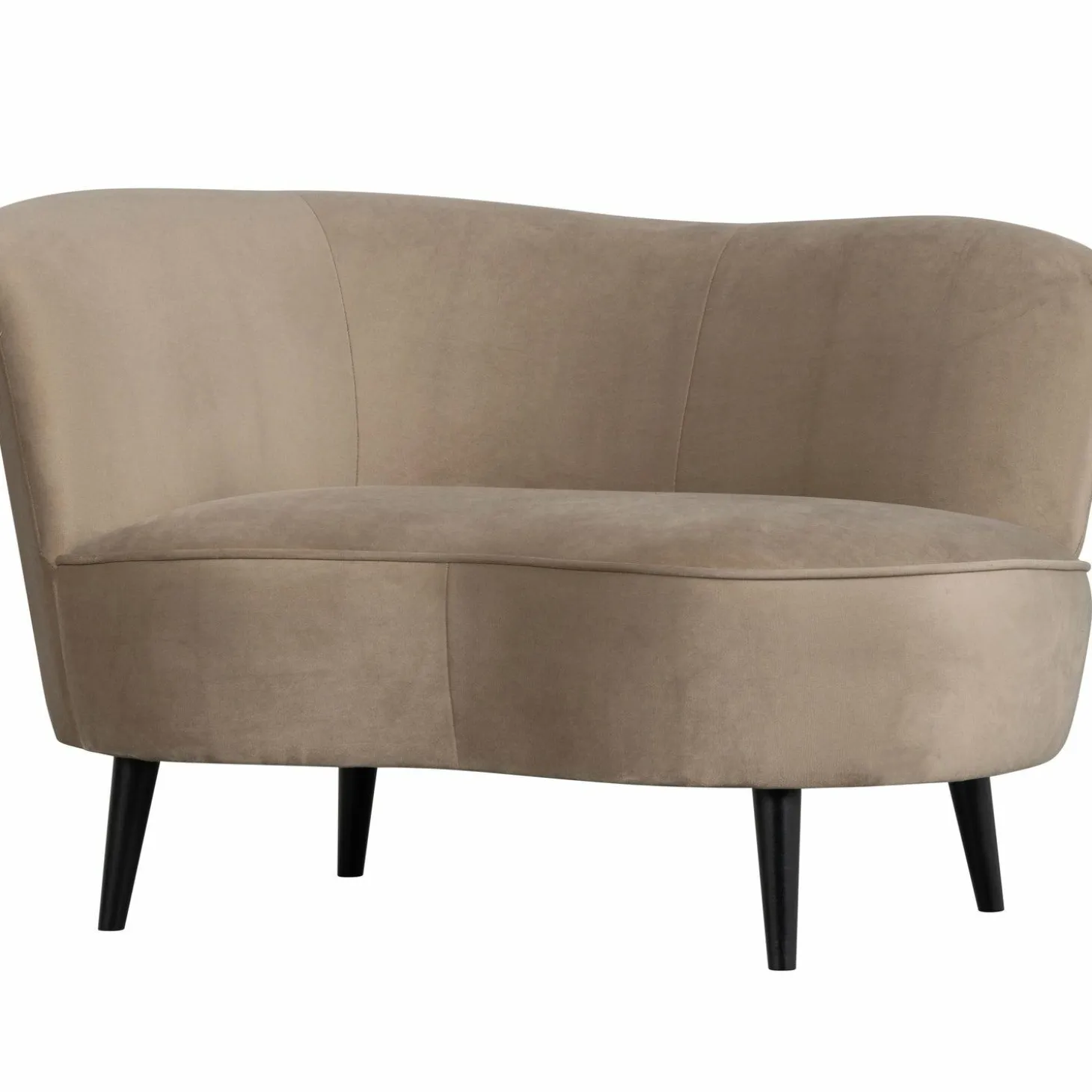 Lounge Fauteuil Sara - Warm Groen (links) - Loft24.nl