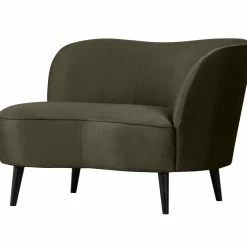 Lounge Fauteuil Sara - Warm Groen (rechts) - Loft24.nl