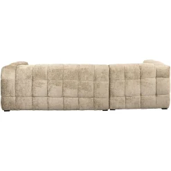 Loungebank Merrol Links Chenille - Desert - Loft24.nl
