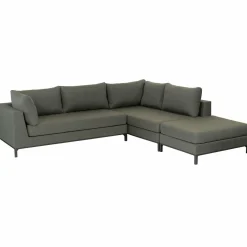 Loungeset Capri Aluminium kleur Groen - Loft24.nl