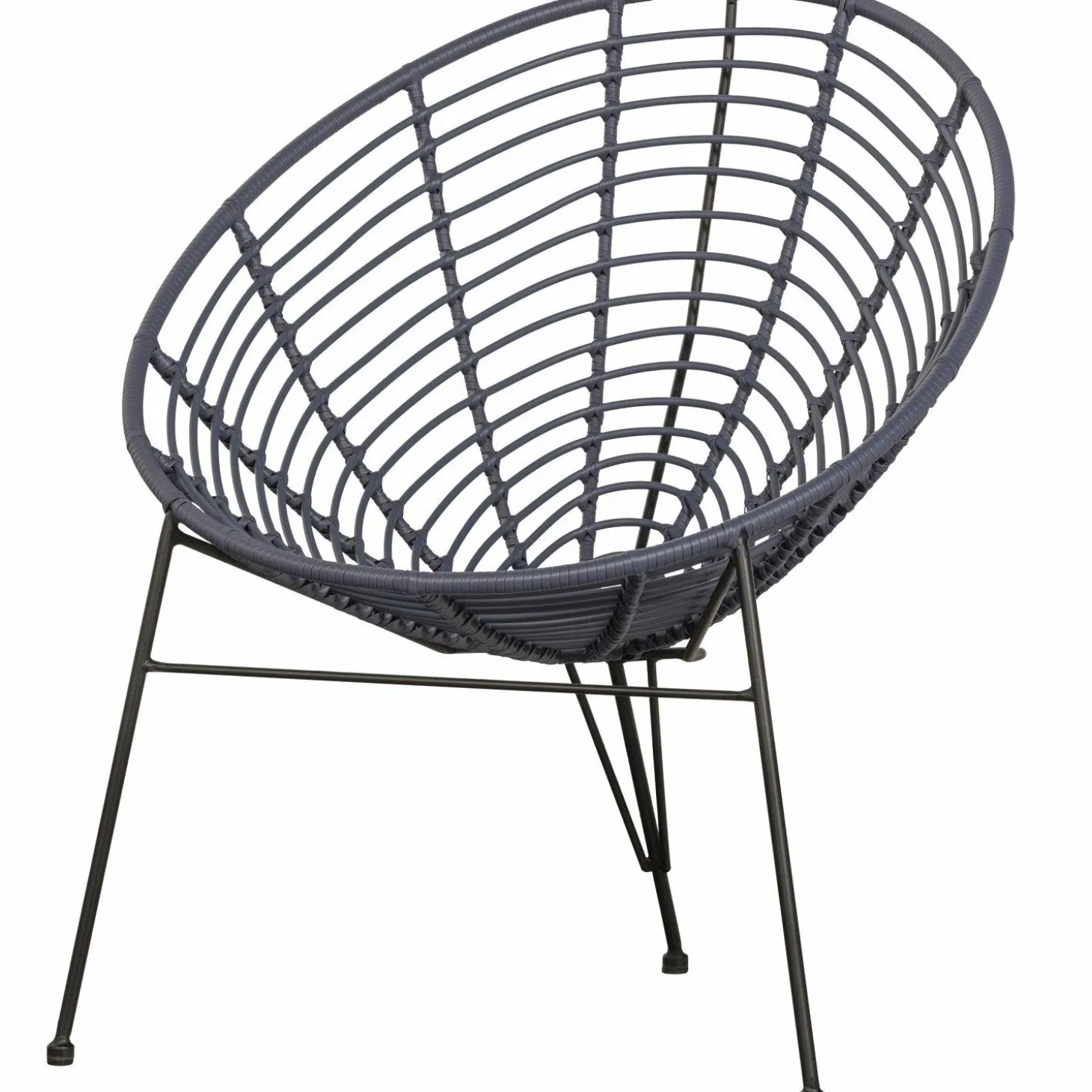 Loungestoel Jane - Donkerblauw - Loft24.nl