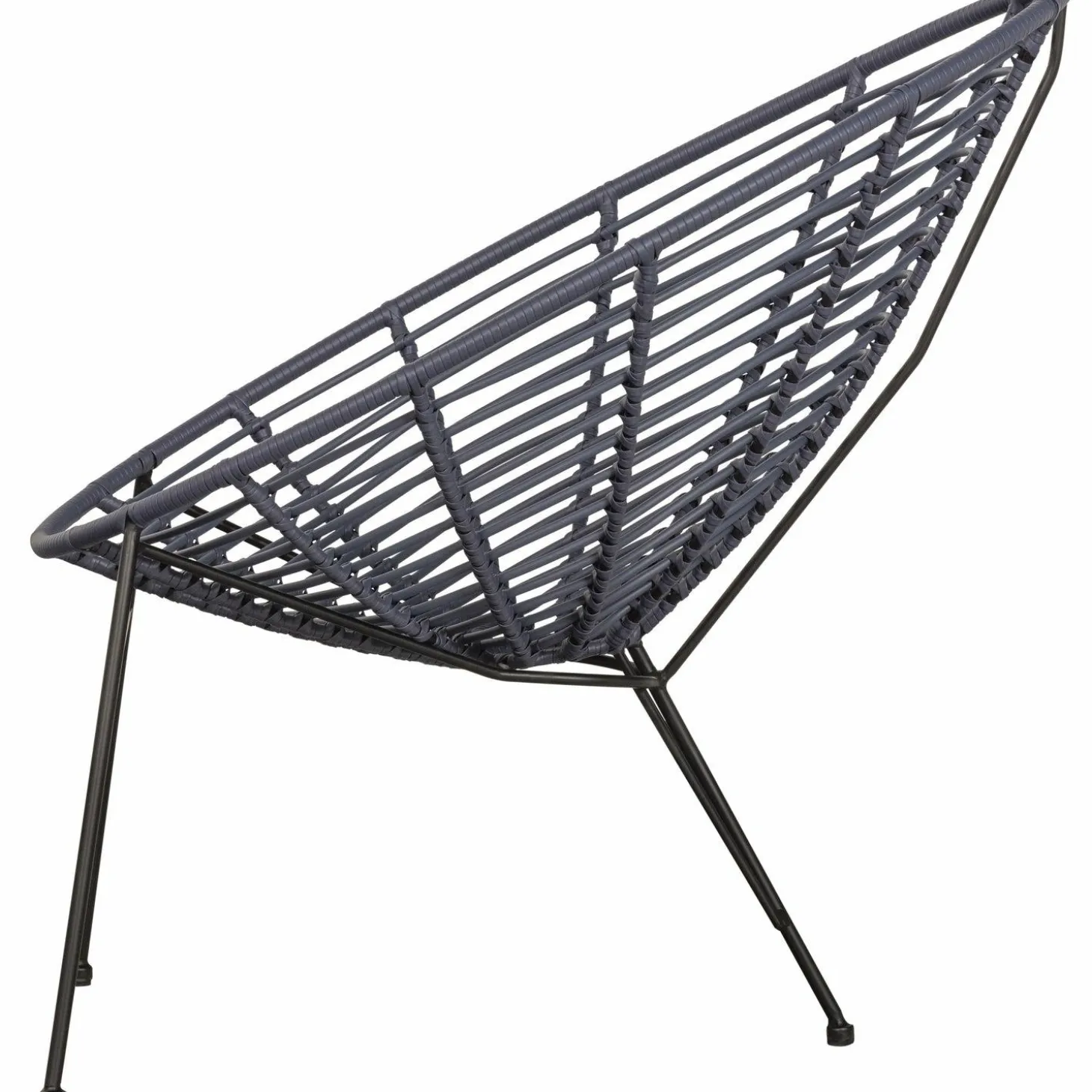 Loungestoel Jane - Donkerblauw - Loft24.nl