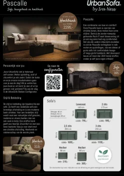 Modulaire Bank Pascalle - zelf samenstellen - Loft24.nl