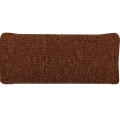 Mojo kussen bouclé roestbruin melange - Loft24.nl