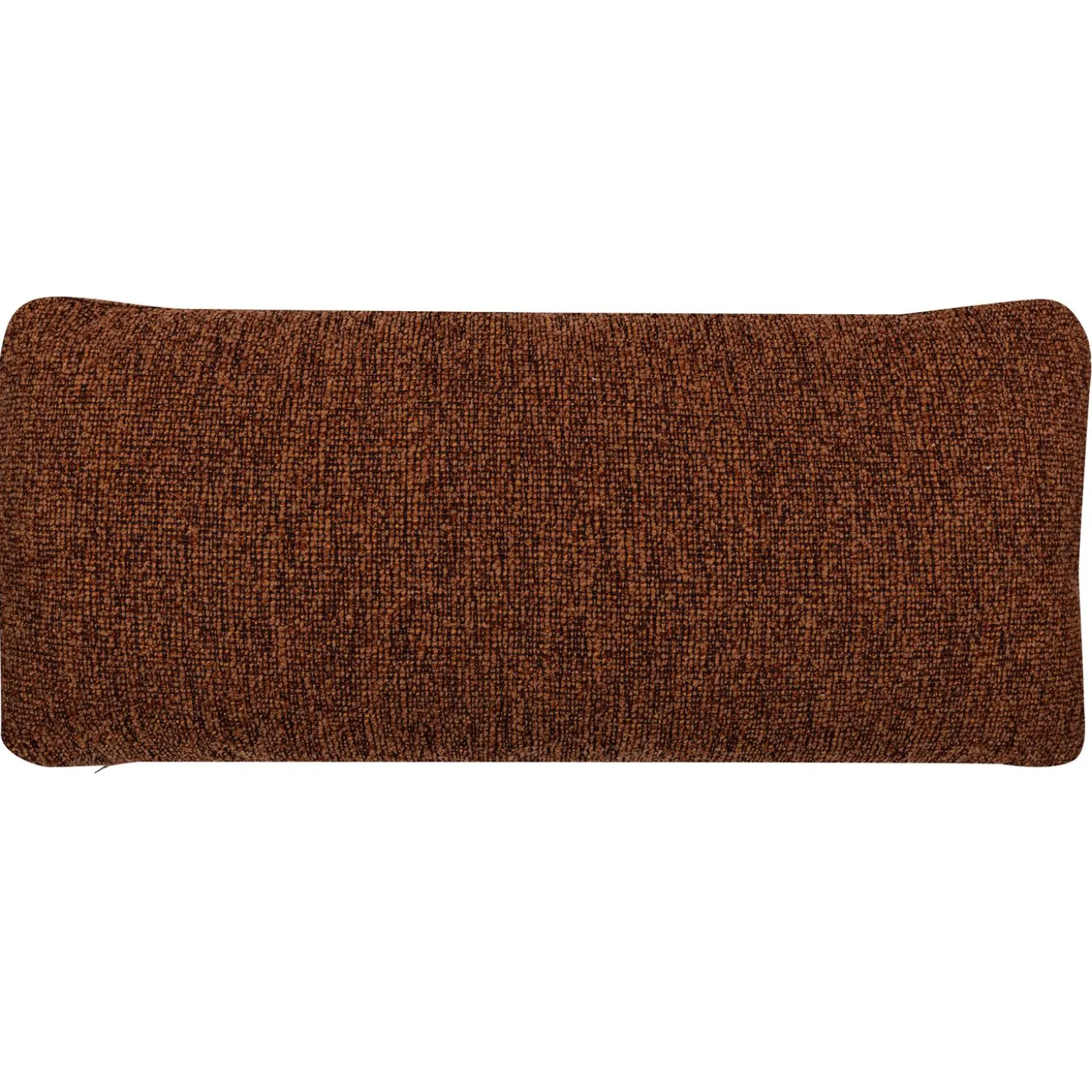 Mojo kussen bouclé roestbruin melange - Loft24.nl