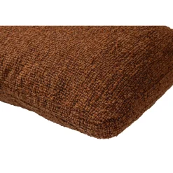 Mojo kussen bouclé roestbruin melange - Loft24.nl