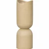 Mosi vaas/plantenpot fiber clay beige 75xØ25cm - Loft24.nl