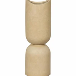 Mosi vaas/plantenpot fiber clay beige 75xØ25cm - Loft24.nl