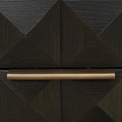 Nachtkastje Claremont 2-laden (Bruin) - Loft24.nl