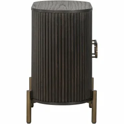 Nachtkastje Luxor 1-deur (Bruin) - Loft24.nl