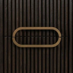 Nachtkastje Luxor 1-deur (Bruin) - Loft24.nl