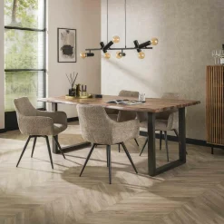 Nachtkastje Niche Acaciahout - Naturel - Loft24.nl