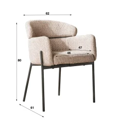 Nachtkastje Niche Acaciahout - Naturel - Loft24.nl