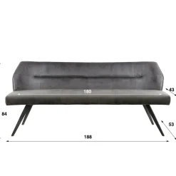 Nachtkastje Niche Acaciahout - Naturel - Loft24.nl