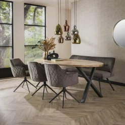 Nachtkastje Niche Acaciahout - Naturel - Loft24.nl