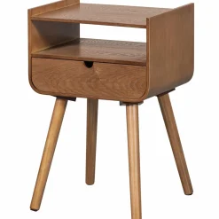 Nachtkastje Nils 36 x 30cm, kleur Naturel - Loft24.nl