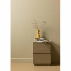 Nachtkastje Teo Grenenhout, kleur Mud - Loft24.nl