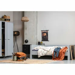 Nachtkastje Zola kleur Zwart - Loft24.nl