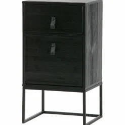 Nachtkastje Zola kleur Zwart - Loft24.nl