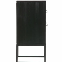 Nachtkastje Zola kleur Zwart - Loft24.nl