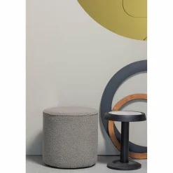 Nanne bijzettafel mango hout zwart met marmer top - Loft24.nl