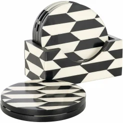 Onderzetter Jula Resin Set van 6 stuks - Loft24.nl