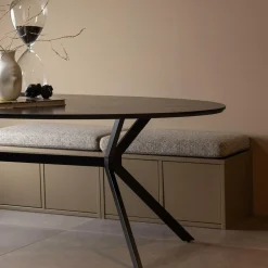 Opbergbank Turner 80 cm - Mud - Loft24.nl