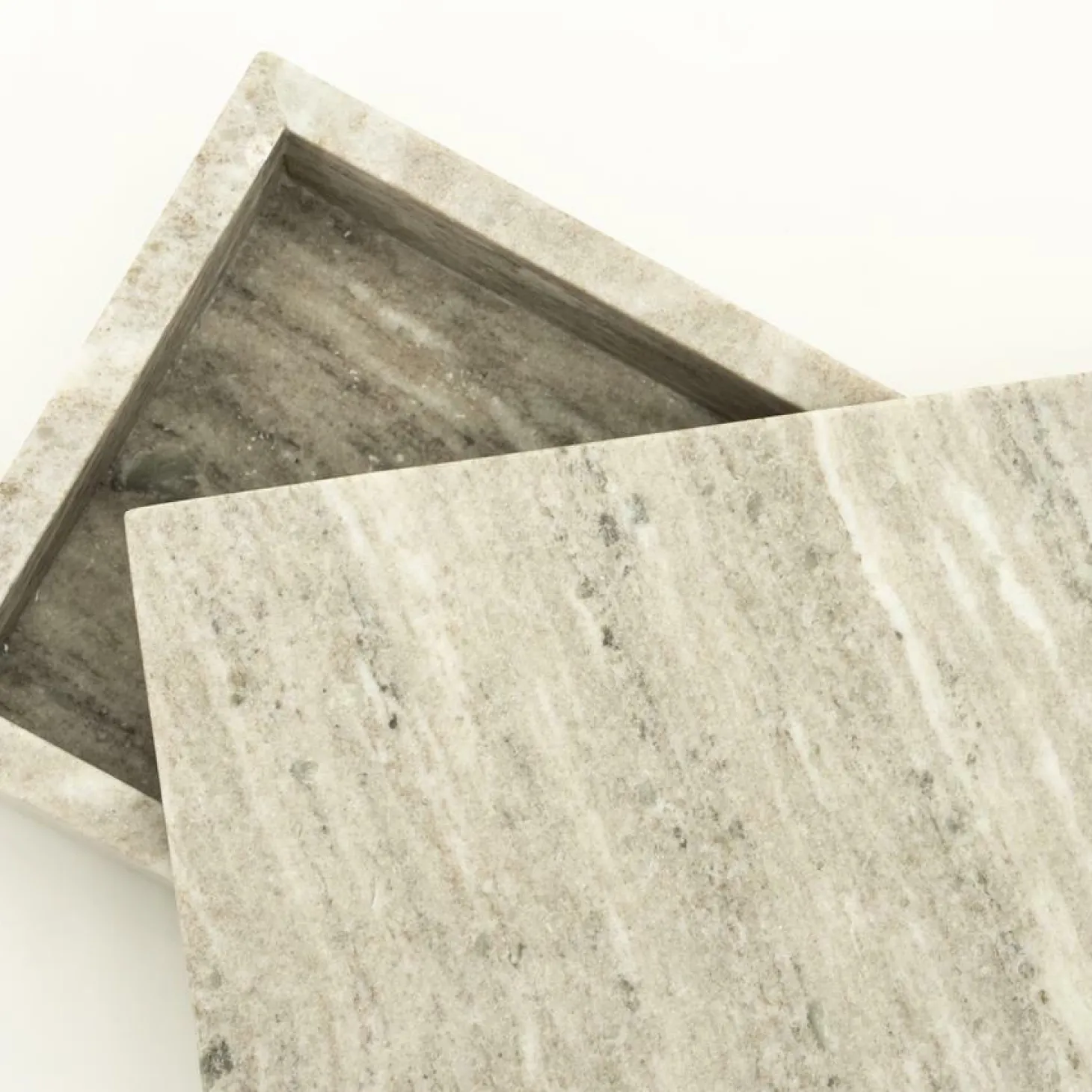 Opbergdoos Shari Marmer - 30 cm - Loft24.nl