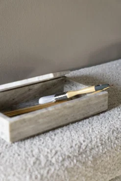 Opbergdoos Shari Marmer - 30 cm - Loft24.nl