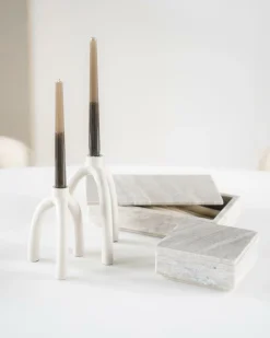 Opbergdoos Shari Marmer - 16 cm - Loft24.nl