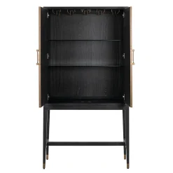 Opbergkast Bloomingville Eikenhout 182 x 97cm - Loft24.nl