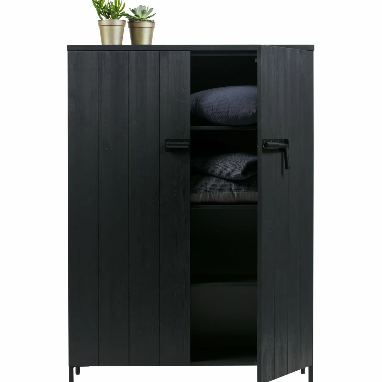 Opbergkast Bruut kleur Zwart - Loft24.nl