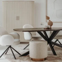 Opbergkast Corbetta Mangohout 190 x 145 cm - Loft24.nl