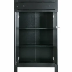 Opbergkast Eva - Zwart - Loft24.nl