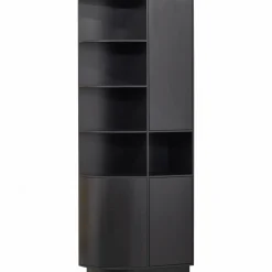 Opbergkast Finca Mat zwart, 210 x 78cm - Links - Loft24.nl