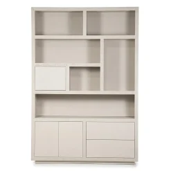 Opbergkast Helsinki Eikenhout 150 x 220 cm - Taupe - Loft24.nl