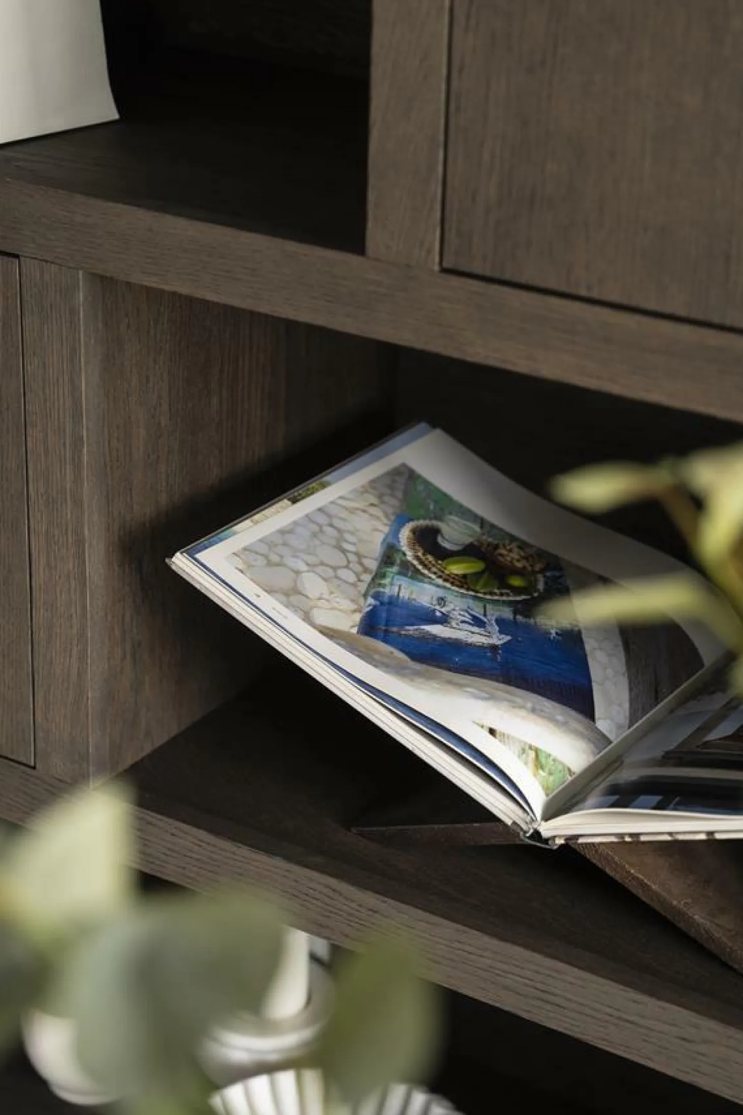 Opbergkast Helsinki Eikenhout 120 x 220 cm - Taupe - Loft24.nl