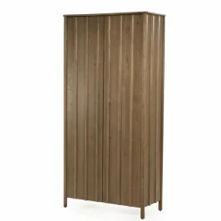 Opbergkast Jake Eikenhout 210 x 102cm - Bruin - Loft24.nl