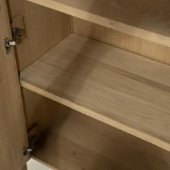 Opbergkast Jake Eikenhout 210 x 102cm - Naturel - Loft24.nl