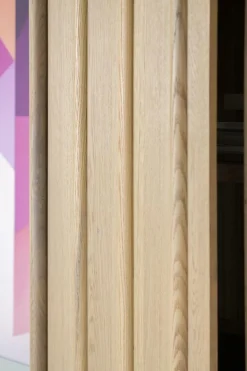 Opbergkast Jake Eikenhout 210 x 102cm - Naturel - Loft24.nl