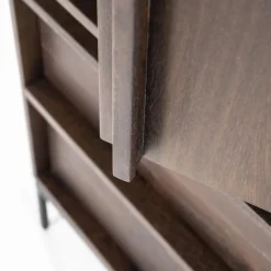 Opbergkast Jimmy Mangohout en Metaal 180 x 60cm - Bruin - Loft24.nl