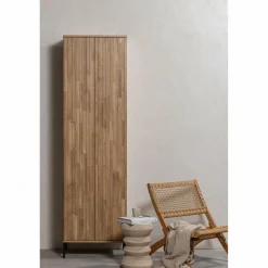 Opbergkast New Gravure 120 x 60cm - Naturel - Loft24.nl